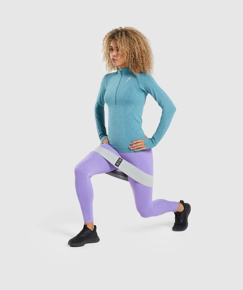 Legginsy Gymshark Vital Seamless 2.0 Damskie Lawenda | PL 750SFJ